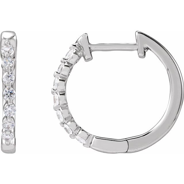 The Eridanus — Round Hoop Earrings - Rose