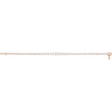 7" Lab Grown Diamond Line Bracelet in 14K White Gold (6 ct tw - F... - view 2