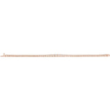 7" Lab Grown Diamond Line Bracelet in 14K White Gold (6 ct tw - F... - view 4
