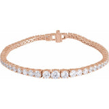 The Jem — Line Diamond Bracelet - Yellow