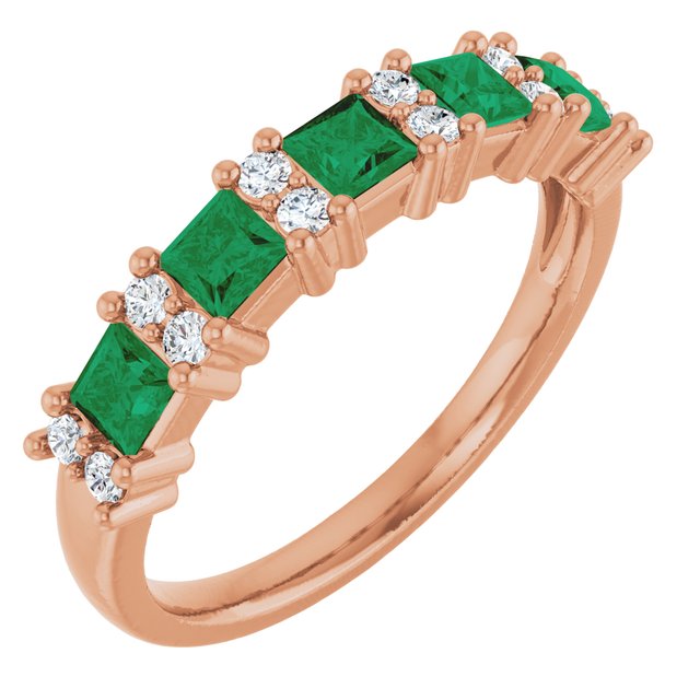 The Yildun — Diamond Anniversary Band - Rose