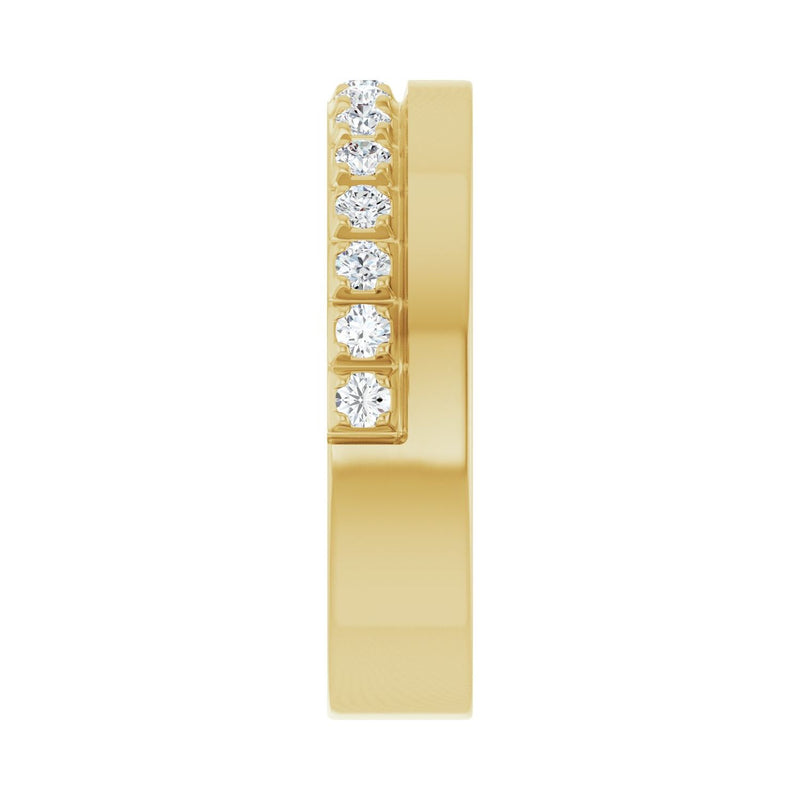 1 ct tw Diamond Lab Grown Anniversary Band in 14K White Gold... - view 4