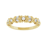 1/4 ct tw Diamond Lab Grown Anniversary Band in 14K White Gold... - view 3