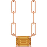 The Thora — Diamond Necklace - Rose