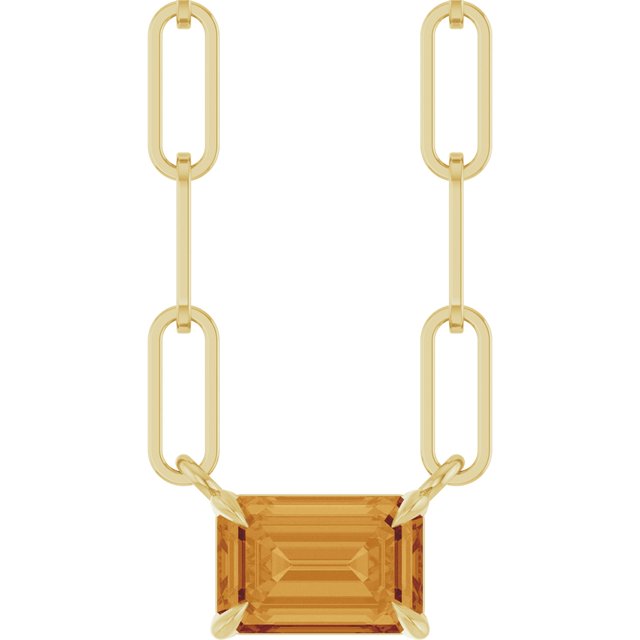 The Thora — Diamond Necklace - Yellow