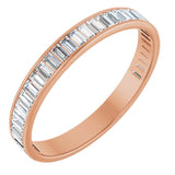 The Merrigan — Channel-Set Anniversary Band - Rose