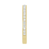 1 ct tw Channel-Set Lab Grown Anniversary Band in 14K White Gold... - view 4