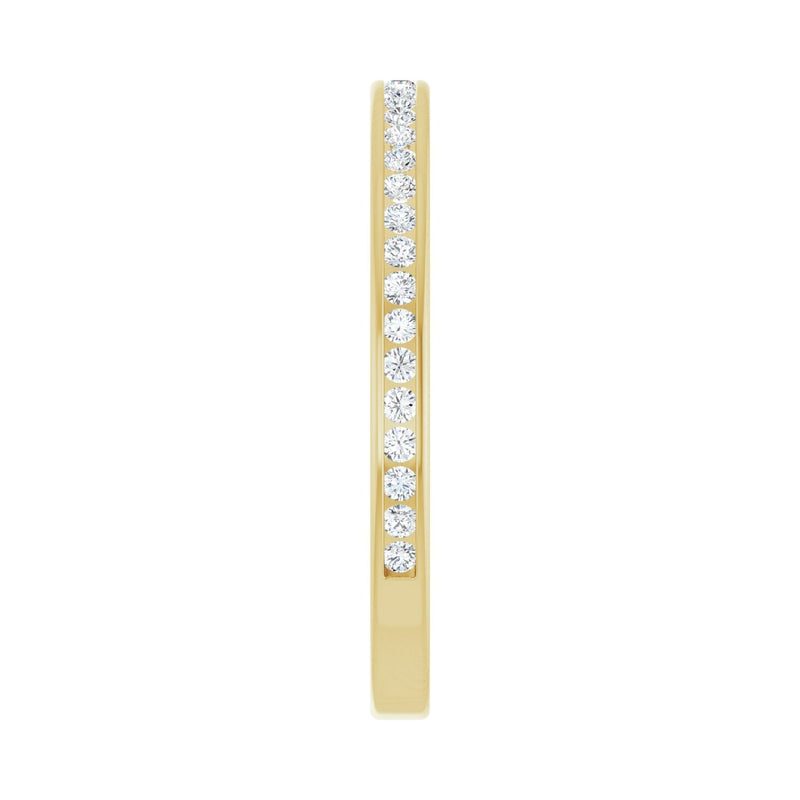1 ct tw Channel-Set Lab Grown Anniversary Band in 14K White Gold... - view 4