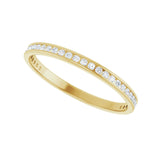 1 ct tw Channel-Set Lab Grown Anniversary Band in 14K White Gold... - view 5