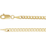 7" Lab Grown Diamond Solitaire Bezel Bracelet in 14K Yellow Gold ... - view 3