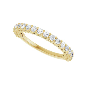1 ct tw Diamond Lab Grown Anniversary Band in 14K White Gold... - view 5