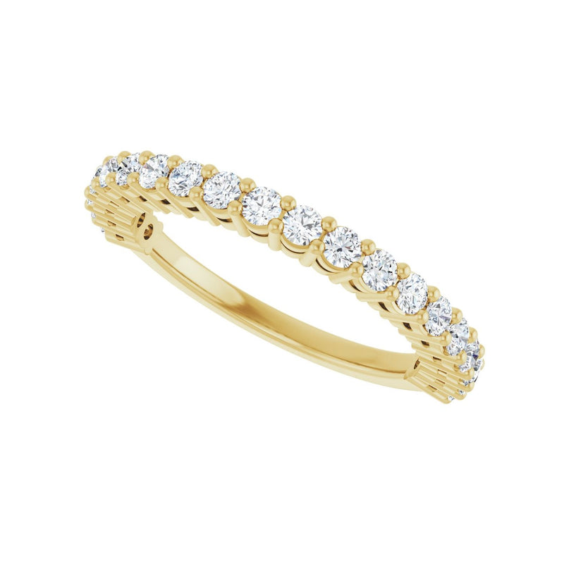 1 ct tw Diamond Lab Grown Anniversary Band in 14K White Gold... - view 5