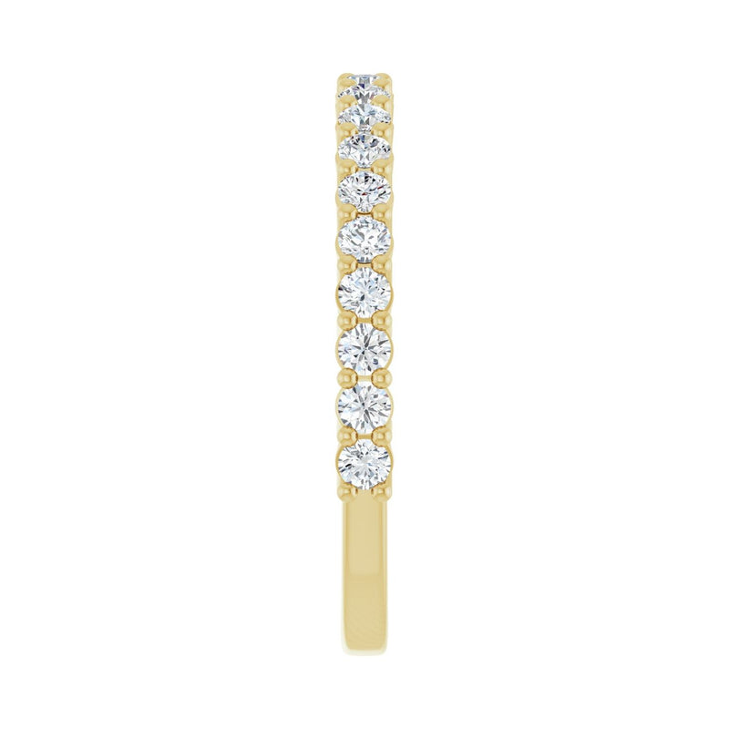1 ct tw Diamond Lab Grown Anniversary Band in 14K White Gold... - view 4