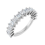 2 ct tw Diamond Lab Grown Anniversary Band in 14K White Gold...