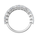2 ct tw Diamond Lab Grown Anniversary Band in 14K White Gold... - view 2