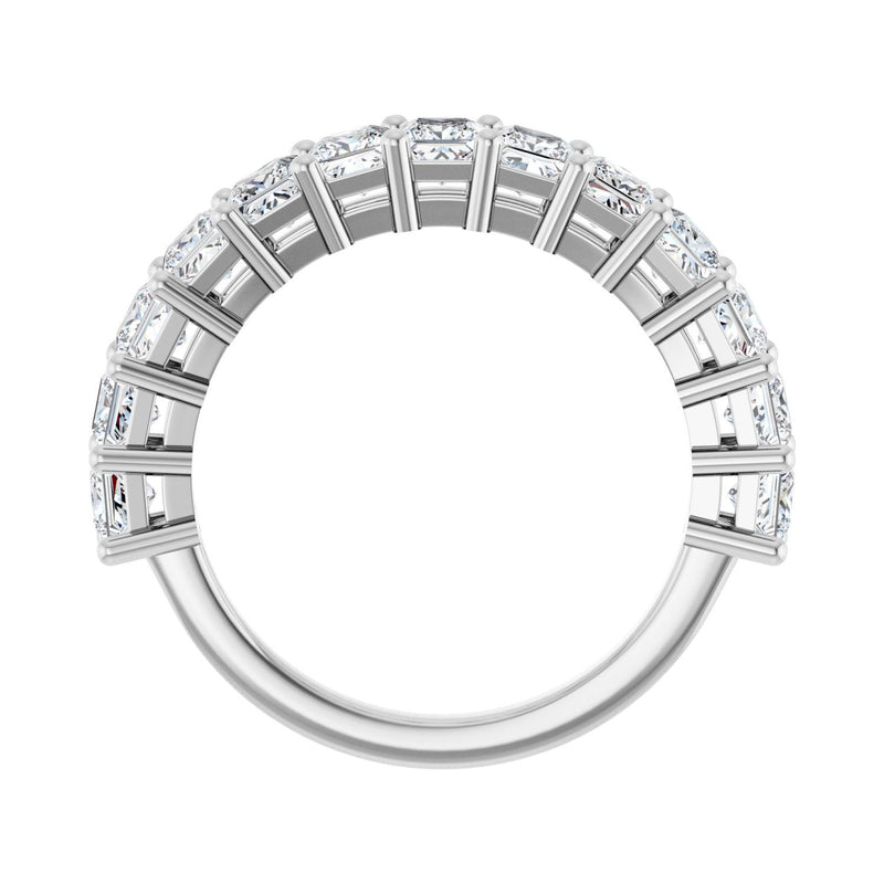 2 ct tw Diamond Lab Grown Anniversary Band in 14K White Gold... - view 2