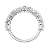 1 9/10 ct tw Diamond Lab Grown Anniversary Band in 14K White Gold... - view 2