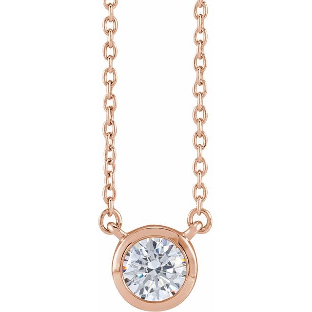 The Elm — Diamond Necklace - Yellow