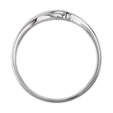 The Xenia Three-Stone Engagement Ring three-quarter