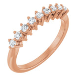 The Capella — Diamond Anniversary Band - Rose