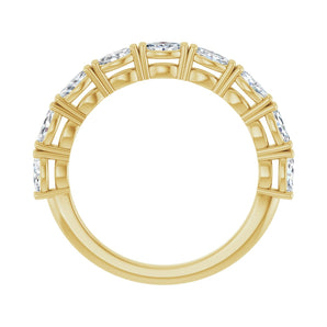 1 ct tw Diamond Lab Grown Anniversary Band in 14K White Gold... - view 2