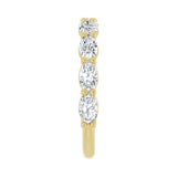 1 5/8 ct tw Diamond Lab Grown Anniversary Band in 14K White Gold... - view 4