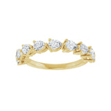 1 1/4 ct tw Diamond Lab Grown Anniversary Band in 14K White Gold... - view 3
