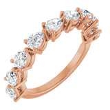 The Anais — Diamond Anniversary Band - Rose