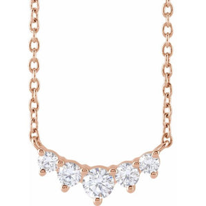 The Faye — Diamond Necklace - Yellow