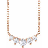 The Faye — Diamond Necklace - Yellow