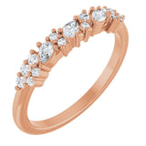 The Rowena — Diamond Anniversary Band - Rose