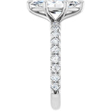 The Jemma — Marquise Engagement Ring - ViewD