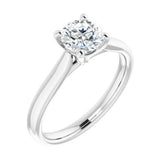 The Myrrha — Solitaire Engagement Ring three-quarter