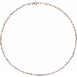 The Ilse — Diamond Necklace - Yellow