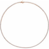 The Ilse — Diamond Necklace - Yellow