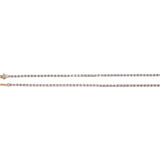 11 3/4 ct tw Line Lab Grown Diamond Necklace in 14K White Gold (1... - view 2