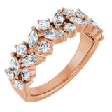 The Xania — Diamond Anniversary Band - Rose