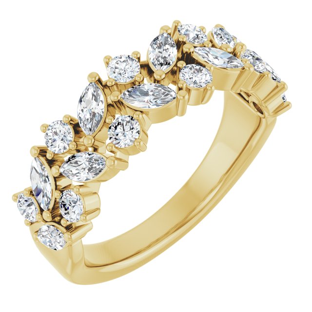 The Xania — Diamond Anniversary Band - Yellow