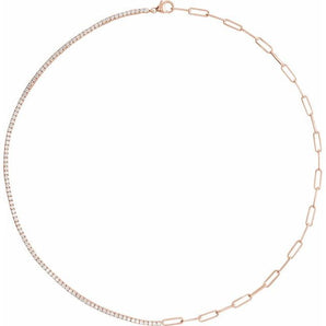 The Flavia — Diamond Necklace - Yellow