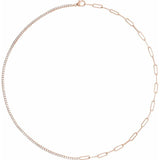 The Flavia — Diamond Necklace - Yellow