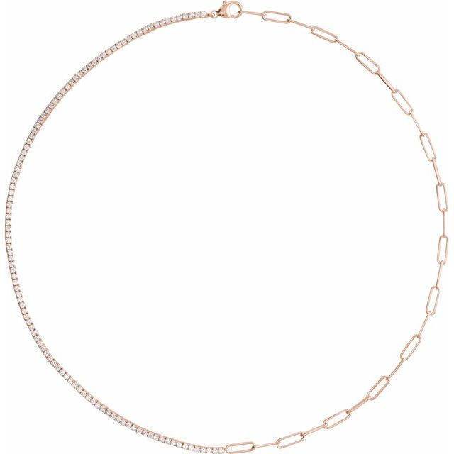 The Flavia — Diamond Necklace - Yellow