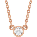 The Eirlys — Diamond Necklace - Rose
