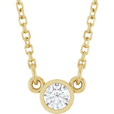 The Pallas — Diamond Necklace - Yellow