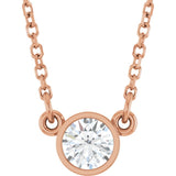 The Wylda — Diamond Necklace - Rose