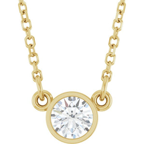 The Wylda — Diamond Necklace - Yellow