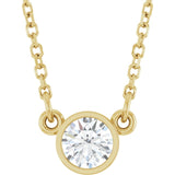 The Wylda — Diamond Necklace - Yellow