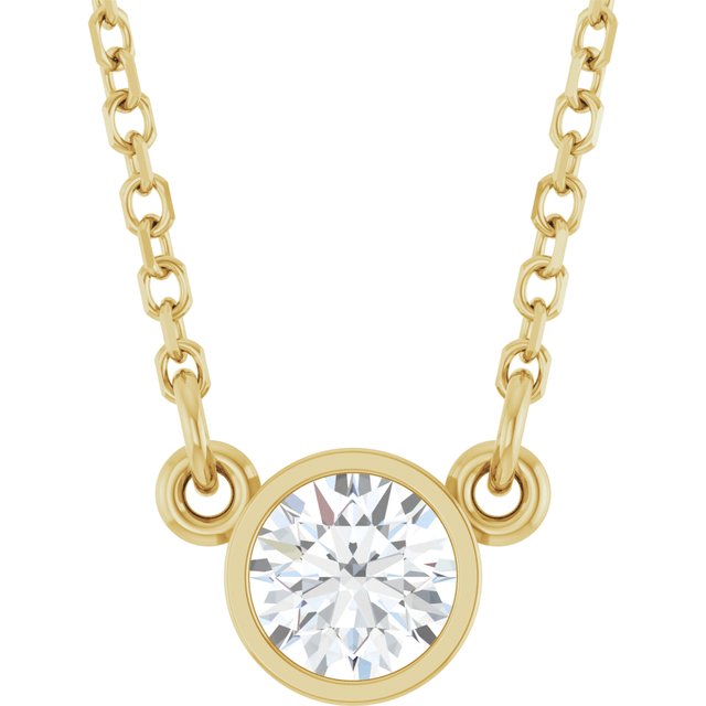 The Wylda — Diamond Necklace - Yellow