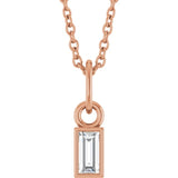 The Winona — Diamond Necklace - Rose