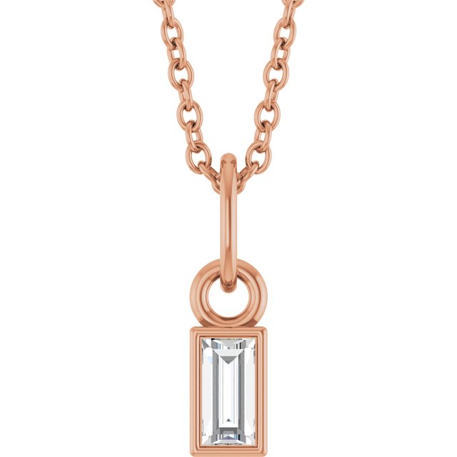 The Winona — Diamond Necklace - Rose