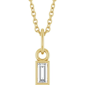 The Winona — Diamond Necklace - Yellow